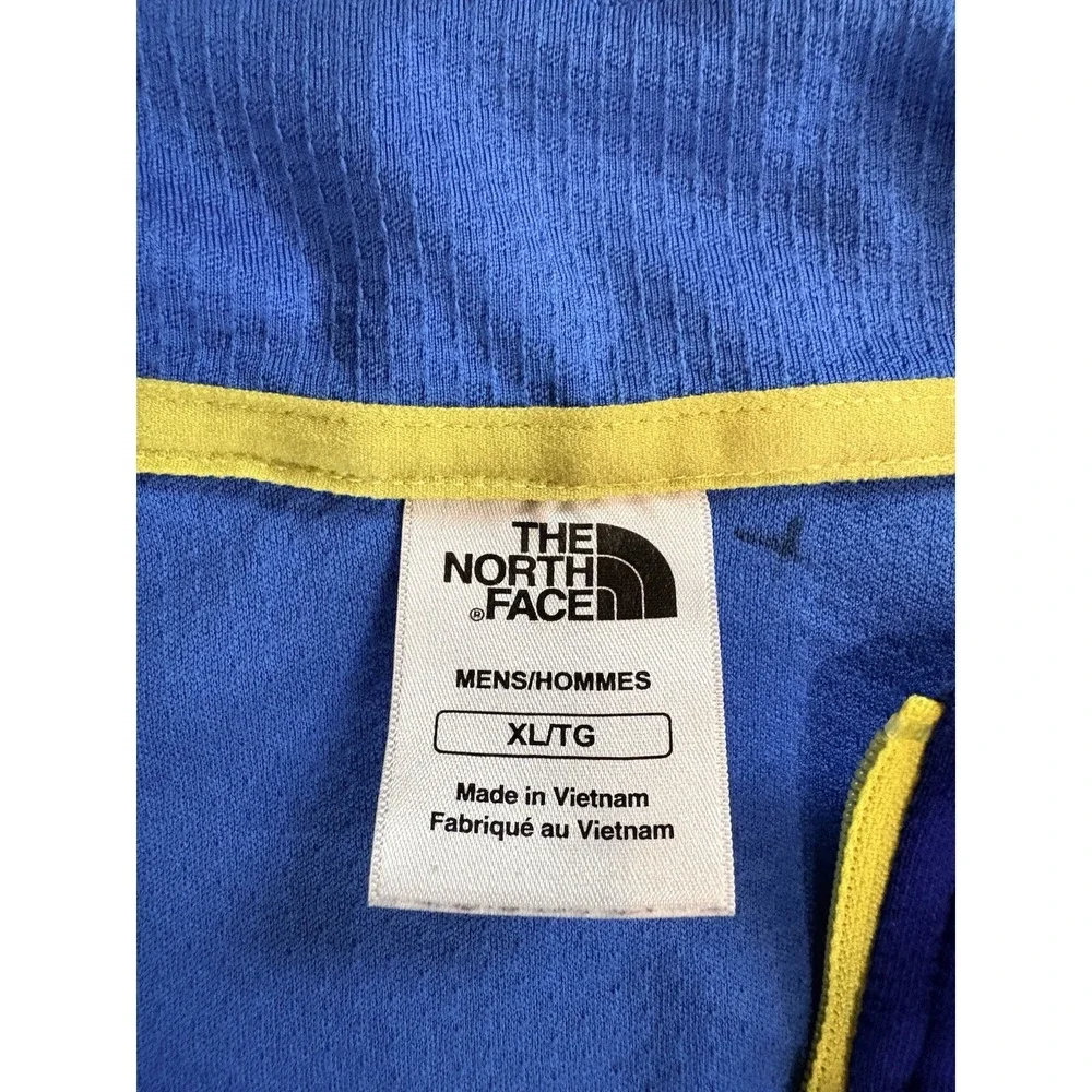 The North Face Pullover Mens XL Blue 1/4 Zip VaporWick Performance Stretch Layer